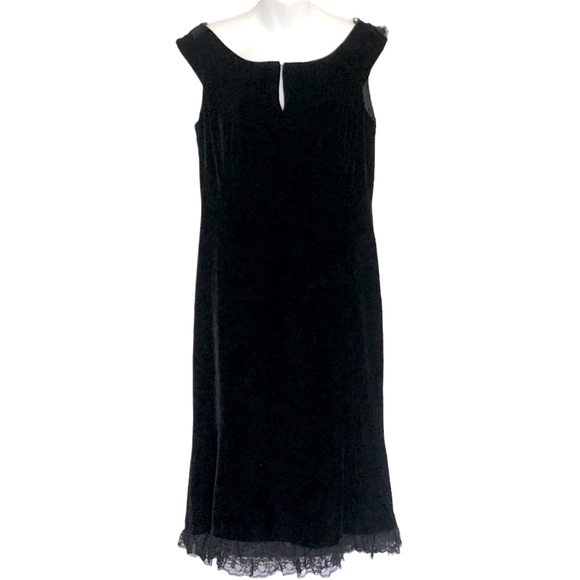 Oscar de la Renta Dresses & Skirts - Vintage NWT Oscar De La Renta Silk Blend Velvet Dress Sz 10